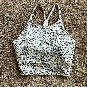 Cropped haltered tank